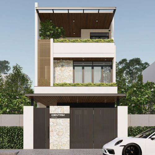 Biệt thự 3 tầng nhà anh Ánh