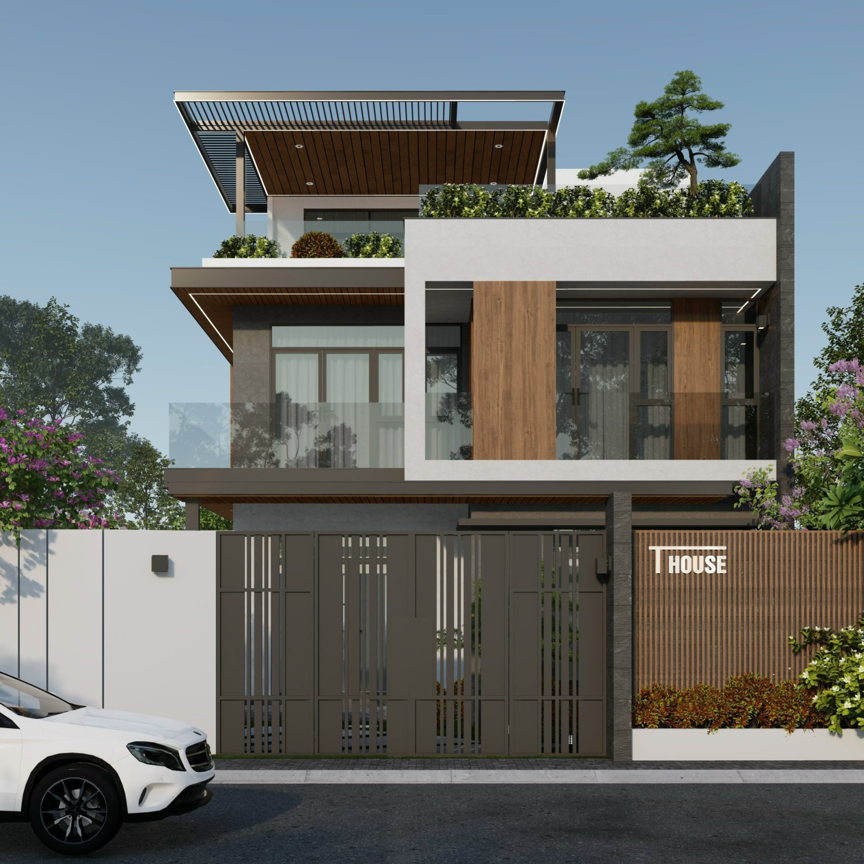 Biệt thự 2 tầng nhà chú Tuyền