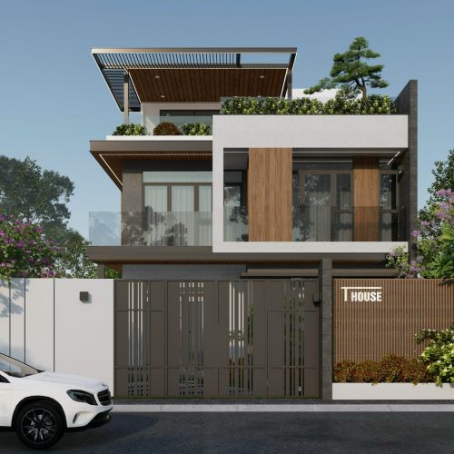 Biệt thự 2 tầng nhà chú Tuyền