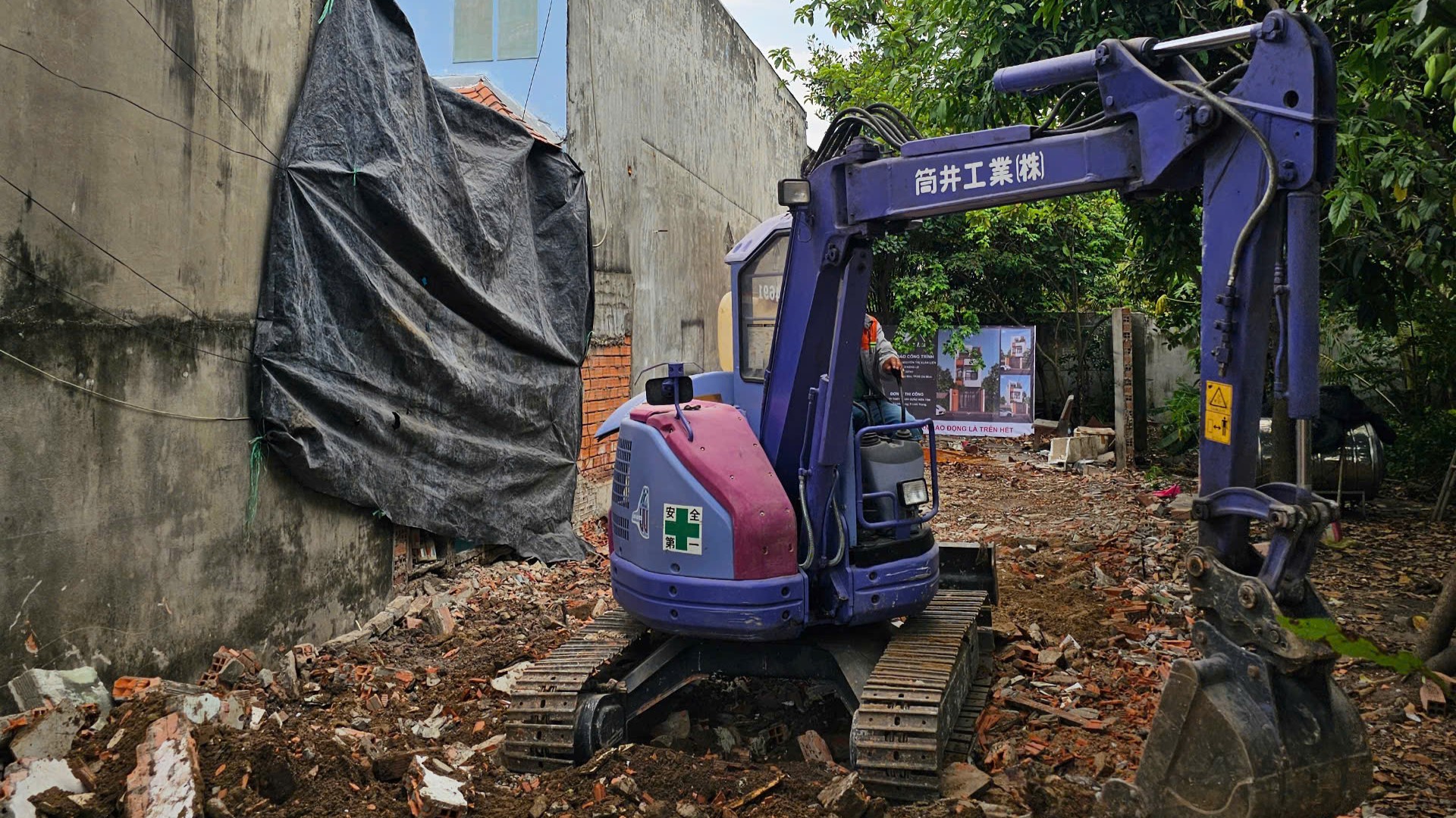 Khảo sát tháo dỡ hiện trạng cũ